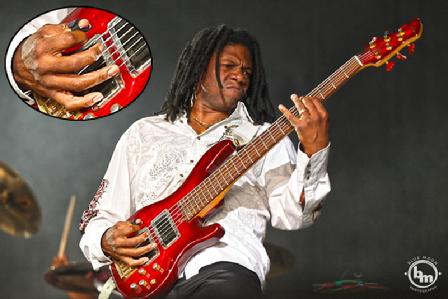 Philip Bynoe is the long time bass player for guitarist Steve Vai